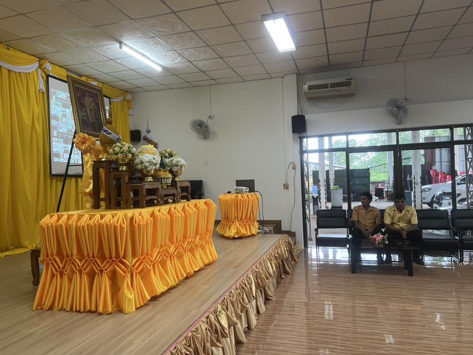 พิธีเจริญพระพุทธมนต์ บำเพ็ญจิตตภาวนา เพื่อถวายเป็นพระราชกุศลเนื่องในโอกาสวันเฉลิมพระชนมพรรษาของพระบาทสมเด็จ พระวชิรเกล้าเจ้าอยู่หัว 28 กรกฎาคม 2568 