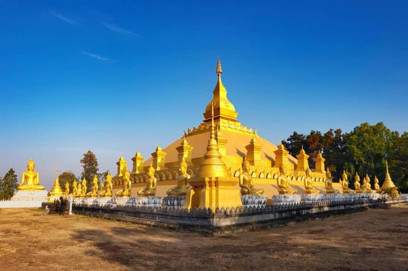 แหล่งท่องเที่ยว วัดพระธาตุศรีจำปามหารัตนาราม (อำเภอพังโคน)